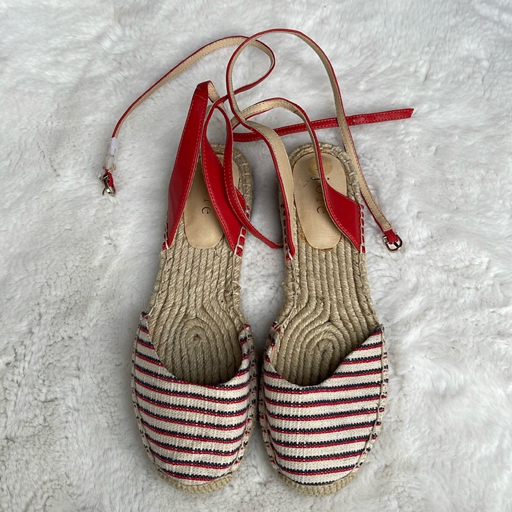 Joie Miramar Striped Espadrille